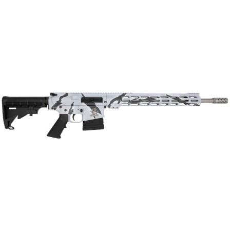 Great Lakes Firearms and Ammunition AR-10 Snow Camo / SS .308 Win 18