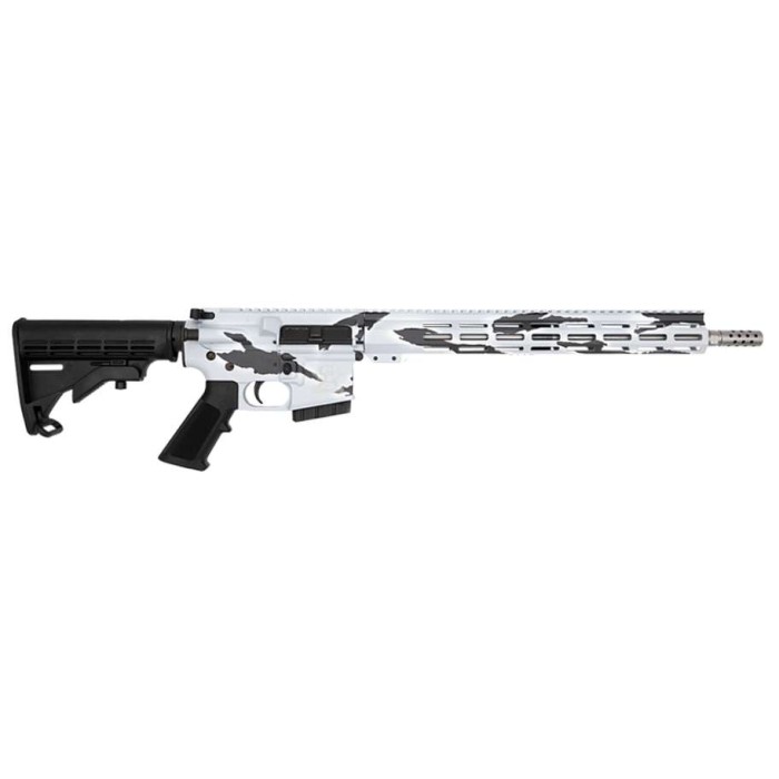 Great Lakes Firearms and Ammunition AR-15 Pursuit Snow Camo/SS .350 Legend 16