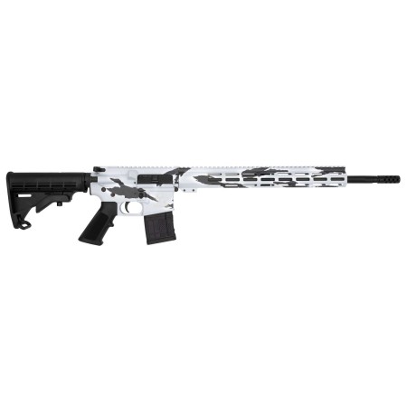 Great Lakes Firearms and Ammunition AR-15 Pursuit Snow Camo .450 BM 18