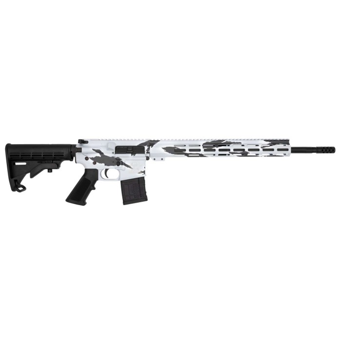 Great Lakes Firearms and Ammunition AR-15 Pursuit Snow Camo .450 BM 18