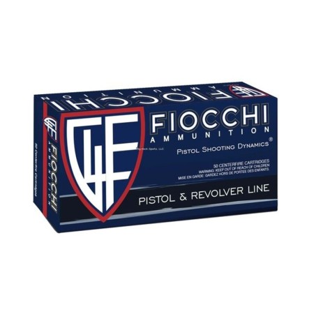 Fiocchi 45 ACP 230 Grain Full Metal Jacket - Brass Casing