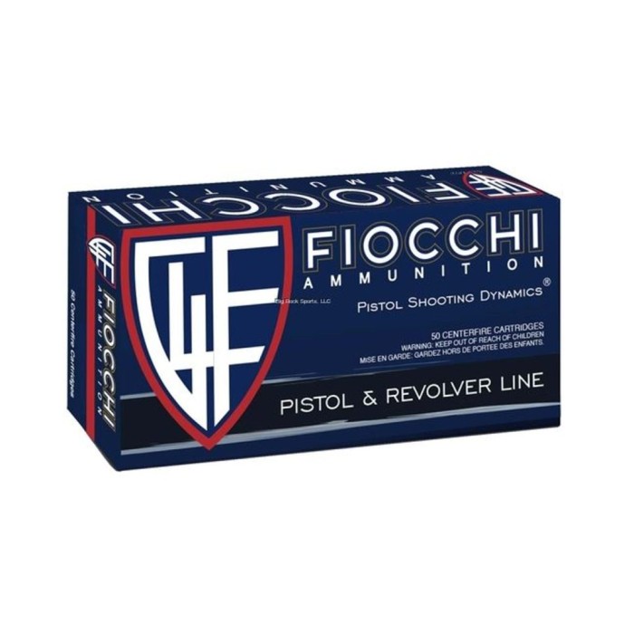 Fiocchi 45 ACP 230 Grain Full Metal Jacket - Brass Casing