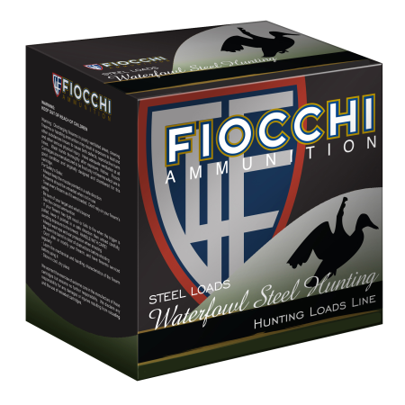 Fiocchi Flyway 12 Gauge 1 1/8oz 3in 2 Size Shotgun Ammo, 25 Rounds, 123ST2