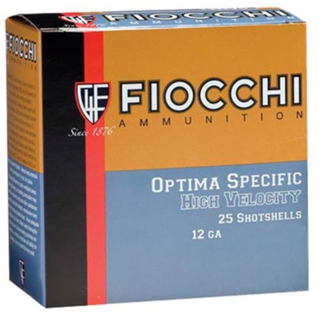 Fiocchi High Velocity 12 Ga, 3", 1-3/4oz, 6 Shot, 25rd/Box