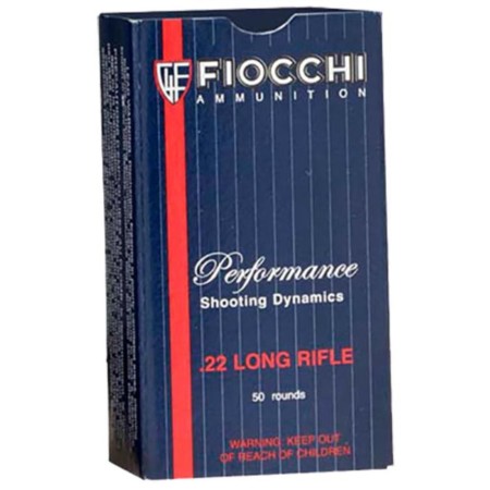 Fiocchi Subsonic 22 Long Rifle 40gr CPHP Rimfire Ammo - 50 Rounds