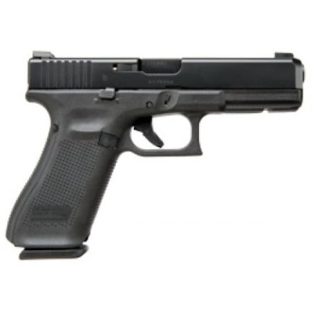 Glock G17 Gen5 9mm Luger 4.49in Black nDCL Steel Pistol - 17+1 Rounds