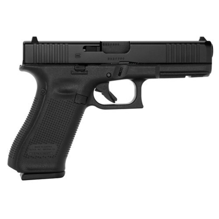 Glock G17 Gen5 9mm, 4.49" Barrel, Glock Night Sights, 10rd