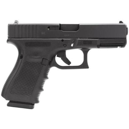 Glock 19 Gen 4 9mm 4.02-inch Barrel 15 Rounds with Fixed Sights