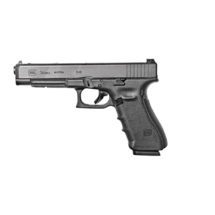 Glock 34 G4 9mm Luger 5.31in Black Pistol - 10+1 Rounds