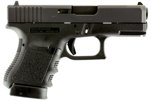 Glock PI3650201FGR G36 Subcompact 45 ACP 3.78" 6+1 Black Steel Slide Black Polymer Grip Fixed Sights