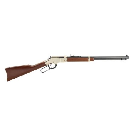 Henry Repeating Arms Golden Boy .17 HMR Lever Action Rifle, Brass - H004V