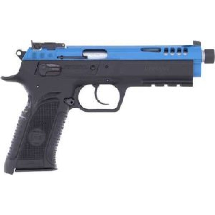 Tanfoglio Force .22lr 4.9" 10Rd Polymer Frame Blue Steel Slide