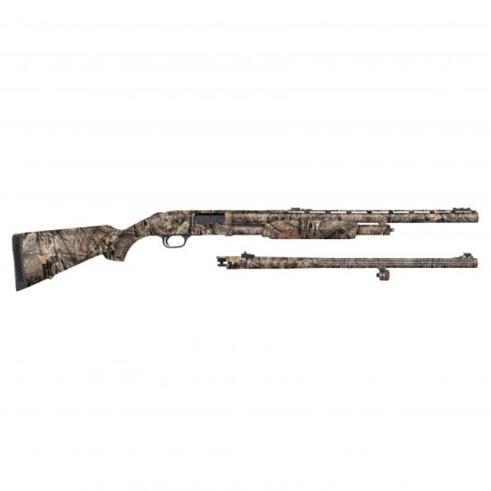 Mossberg 500 Combo Turkey/Deer 24"/24" 12 Gauge Shotgun 3" Pump, MO Break-Up Country - 53270