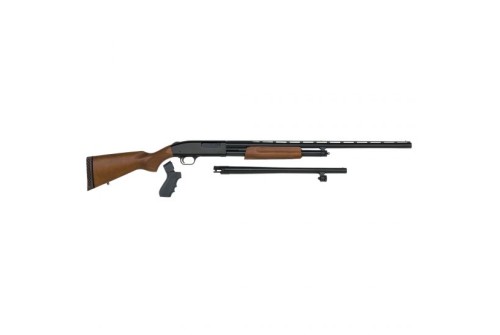 Mossberg 500 Combo Field/Security 28"/18.5" 12 Gauge Shotgun 3" Pump, Wood - 54169