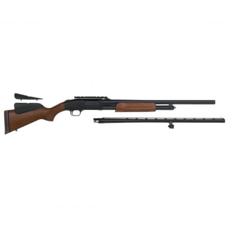 Mossberg 500 Combo Field/Deer 28"/24" 12 Gauge Shotgun 3" Pump, Wood - 54243