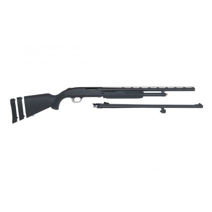 Mossberg 500 Youth Super Bantam Combo Field/Deer 22"/24" 20 Gauge Shotgun 3" Pump, Black - 54250