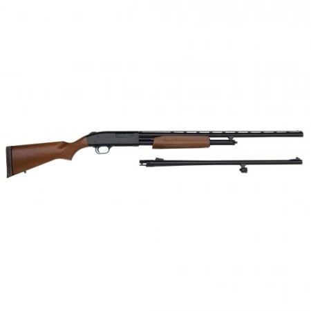 Mossberg 500 Combo Field/Deer 26"/24" 20 Gauge Shotgun 3" Pump, Wood - 54282