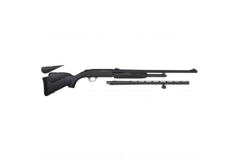 Mossberg FLEX 500 Youth Combo Field/Deer 22"/24" 20 Gauge Shotgun 3" Pump, Black - 54330