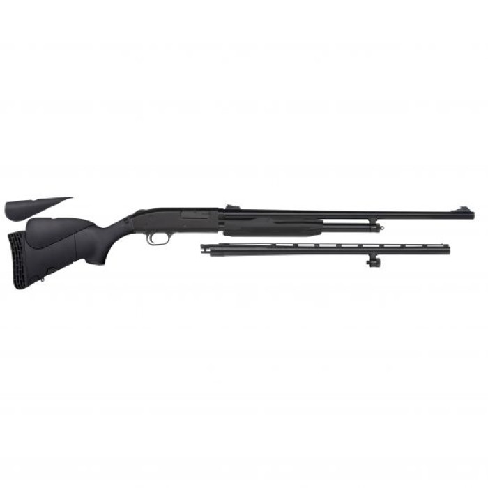 Mossberg FLEX 500 Youth Combo Field/Deer 22"/24" 20 Gauge Shotgun 3" Pump, Black - 54330