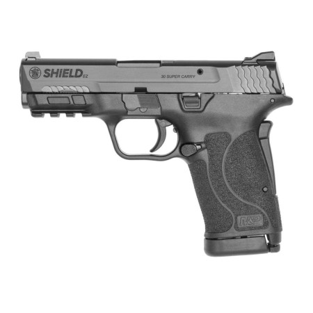 Smith & Wesson Shield EZ NO Thumb Safety Handgun .30 SC 10Rd Magazine 3.675" Barrel Black Grip - Used 13459U