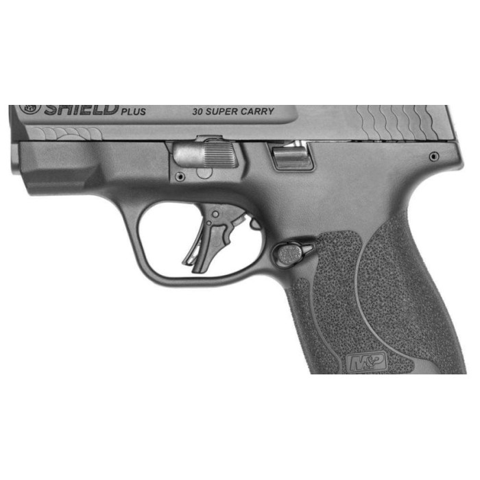 Smith & Wesson Shield Plus OR Handgun .30 Super Carry 13Rd Magazine 3.1" Barrel NO Thumb Safety Used 13474U