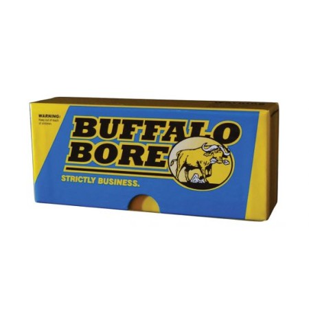 Buffalo Bore Heavy 30-30 Win 190 grain Jacketed Flat Nose Rifle Ammo, 20/Box - 28A/20