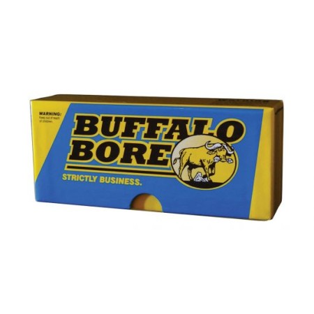 Buffalo Bore Premium Supercharged 35 Whelen 225 grain Spitzer Boat Tail Rifle Ammo, 20/Box - 42A/20