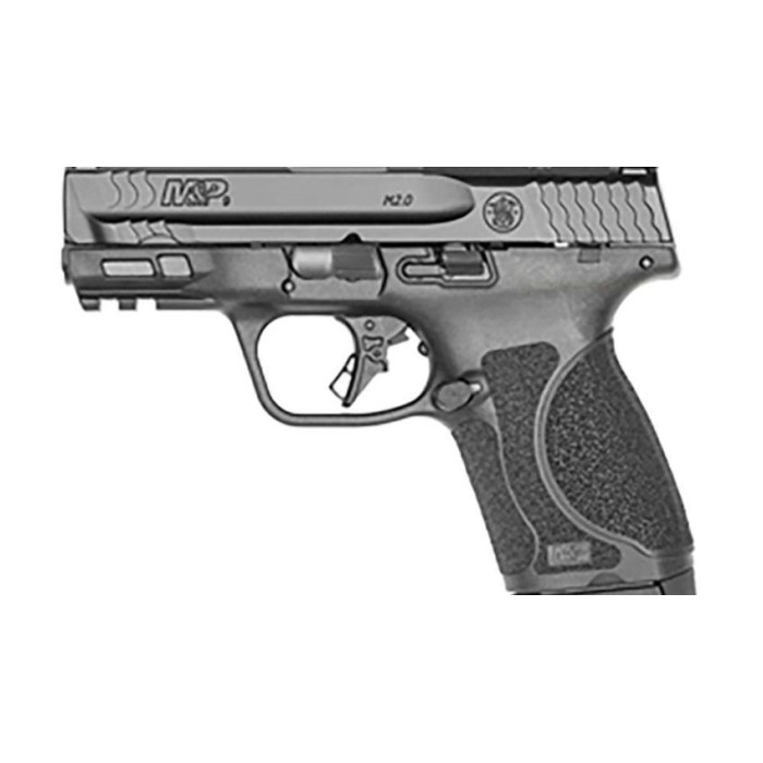 Smith & Wesson M&P 9 M2.0 Compact Handgun 9Mm Luger 15Rd 3.6" Barrel Black Optic Ready NO Thumb Safety Used 13571U