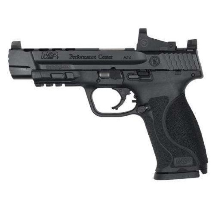 S&W Performance Center M&P 9 M2.0 Handgun 9Mm Luger 17Rd Magazine 5" Barrel With Crimson Trace Red Dot Optic Used 12470U