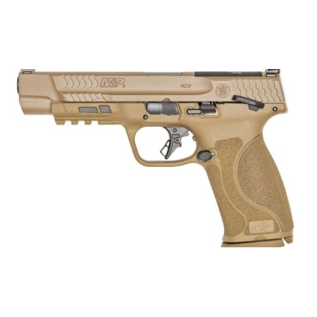 Smith & Wesson M&P 9 M2.0 Full Size Handgun 9Mm Luger 17Rd Magazine 5" Barrel Fde Optics Ready Used 13569U