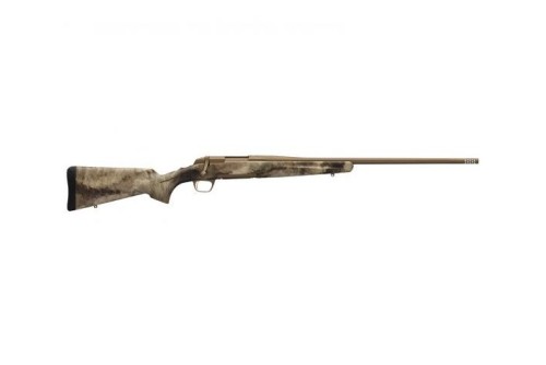 Browning X-Bolt Hells Canyon Speed 300 WSM Bolt-Action Rifle with Burnt Bronze Cerakote Finish and A-TACS AU Camo Stock