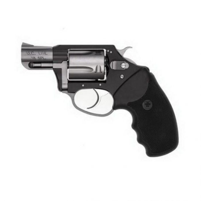 Charter Arms Undercover Lite Small .38 Spl Revolver, 2-Tone - Black and Stainless - 53870