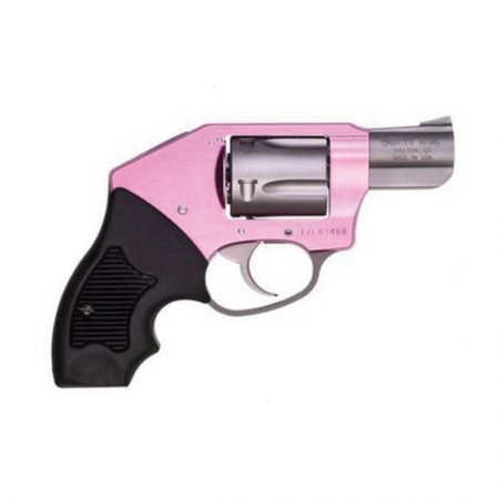 Charter Arms Undercover Lite Compact .38 Spl Revolver, Pink/Stainless Steel - 53851