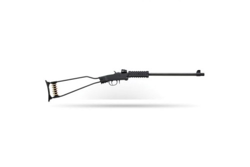 Chiappa Firearms Little Badger .22 Win Mag Folding Break Open Rifle, Blk - 500110