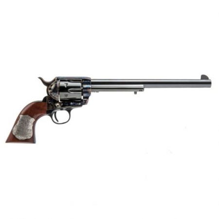 Cimarron Firearms Wyatt Earp S. A. Frontier Buntline Standard .45 LC Revolver, Blue - CA558