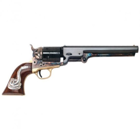 Cimarron Firearms Man with No Name Conversion Hollywood Series Standard .38 Colt/S&W Spl Revolver, Blue - CZ9081SS101