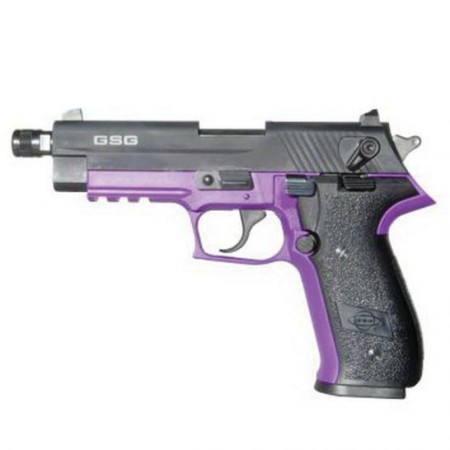 ATI GSG FireFly 4.9" .22lr Pistol, Purple - GERG2210TFFL