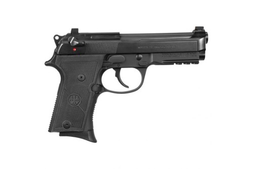 Beretta 92X FR Compact Rail 9mm Pistol, Textured Black - J92CR920