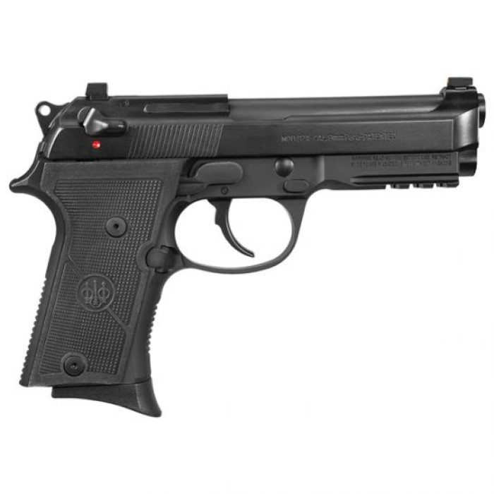 Beretta 92X FR Compact Rail 9mm Pistol, Textured Black - J92CR920