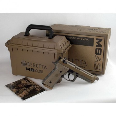 Beretta M9A3 Type G 9mm Pistol, FDE - JS92M9A3GNT
