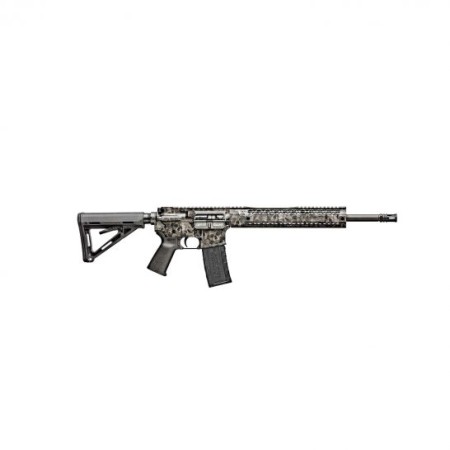 Black Rain Ordnance Crypt Series .300 Blackout AR Pistol, Red with Skulls - BRO-CRYPT-300BLK-P-SBAS3