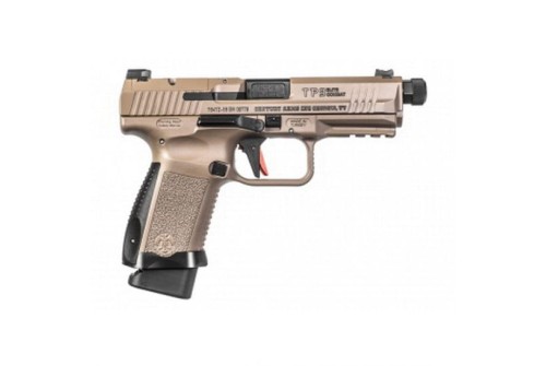 Canik TP9 Elite Combat 9mm Pistol, Cerakote FDE - HG4617DVN