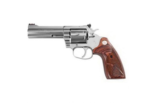 Colt Mfg KCOBRASB4TS King Cobra Target 357 Mag 6rd 4.25" Matte Stainless Steel Altamont Wood Grip
