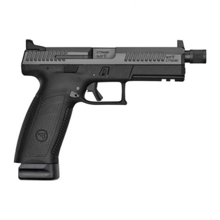 CZ-USA CZ P-10 F Suppressor-Ready 9mm Pistol, Blk - 91543
