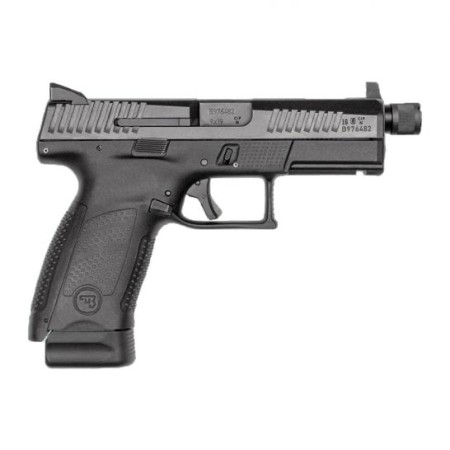 CZ-USA CZ P-10 C Suppressor-Ready 9mm Pistol, Blk - 91533