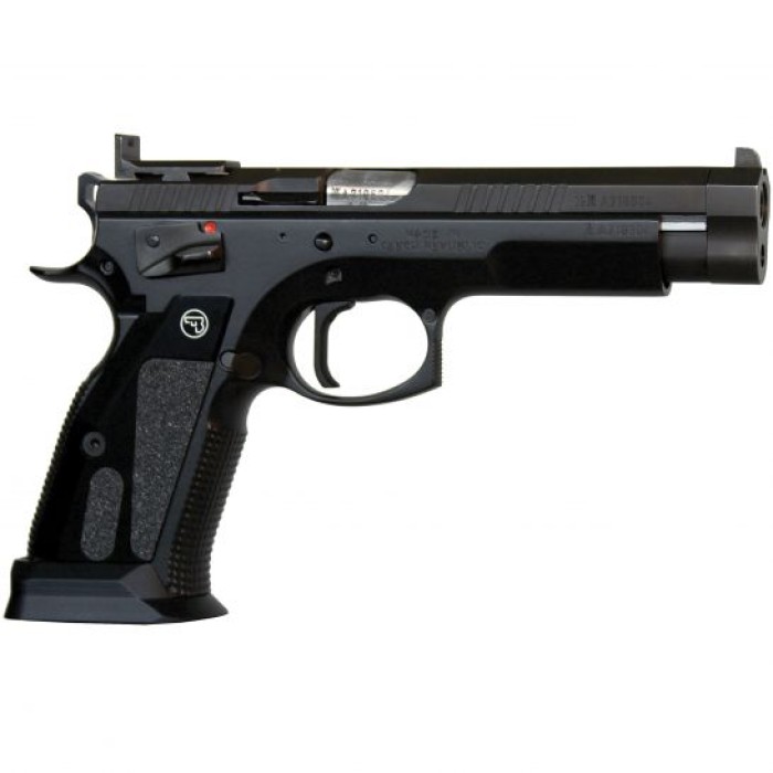 CZ-USA CZ 75 TS Czechmate - 9mm Pistol, Blk - 91174