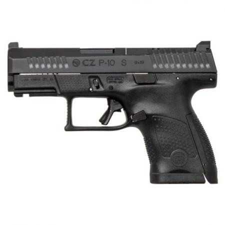 CZ-USA P-10 S Optics Ready (Low Capacity) 9mm Pistol, Blk - 05170