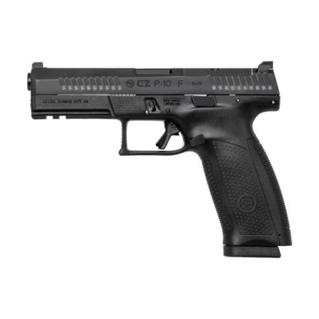 CZ-USA P-10 F Optics Ready (Low Capacity) 9mm Pistol, Blk - 05150