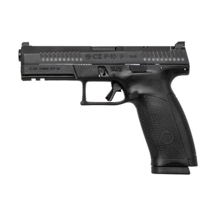 CZ-USA P-10 F Optics Ready (Low Capacity) 9mm Pistol, Blk - 05150