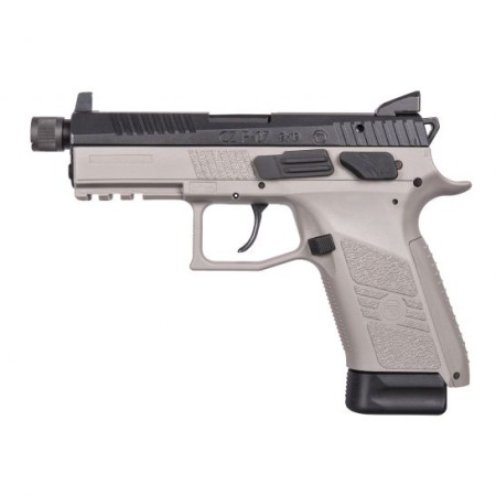 CZ-USA CZ P-07 Suppressor-Ready (Low Capacity) 9mm Pistol, Urban Gray - 01288
